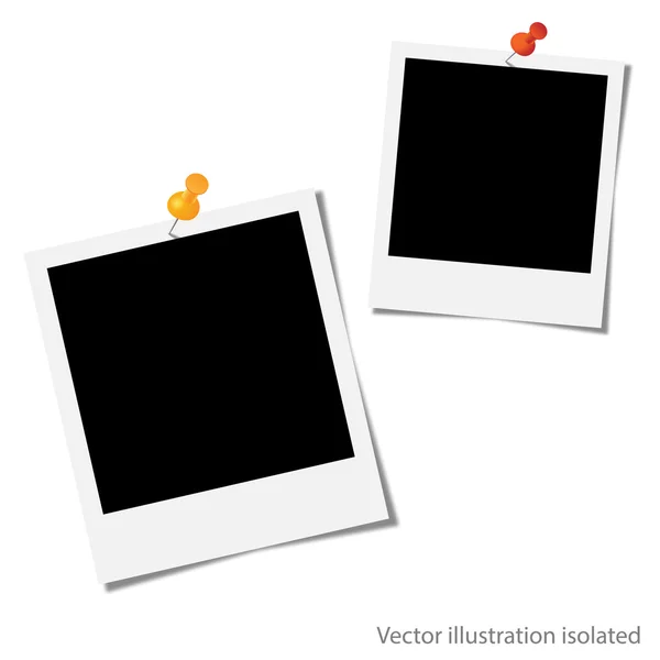 Photo album on white background — Stock Vector