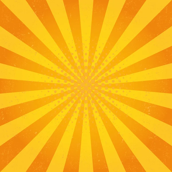 Sun, sunburst mintát — Stock Vector