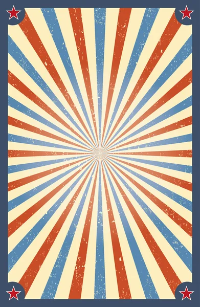 Fondo de circo Vintage — Vector de stock