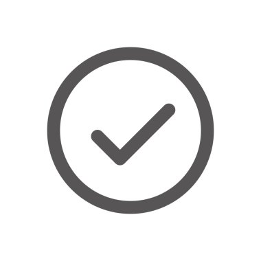 onay işareti simgesi