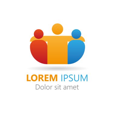 Başarılı şirket. Öğeleri logosu