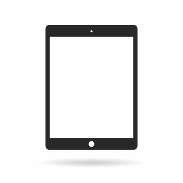 Pictogram Tablet met leeg scherm — Stockvector