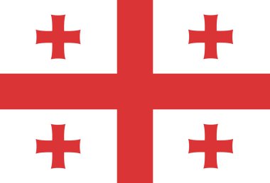 Gürcistan bayrağı arka plan
