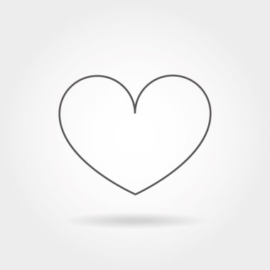 vektör aşk kalp
