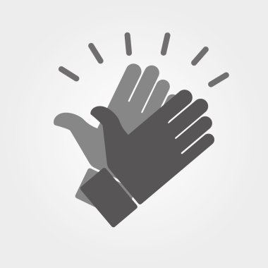 Vektör simgeler alkışlar eller