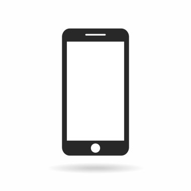 Telefon Düz Simgesi