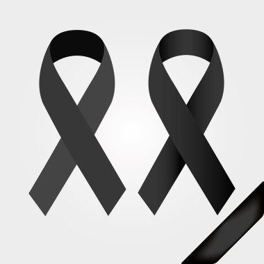 Yas ve melanom destek sembolü