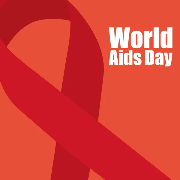 Journée mondiale des aides — Image vectorielle