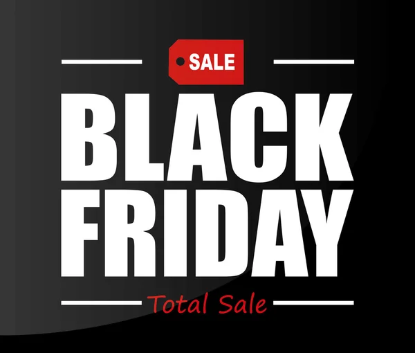 Black-Friday-Verkauf — Stockvektor