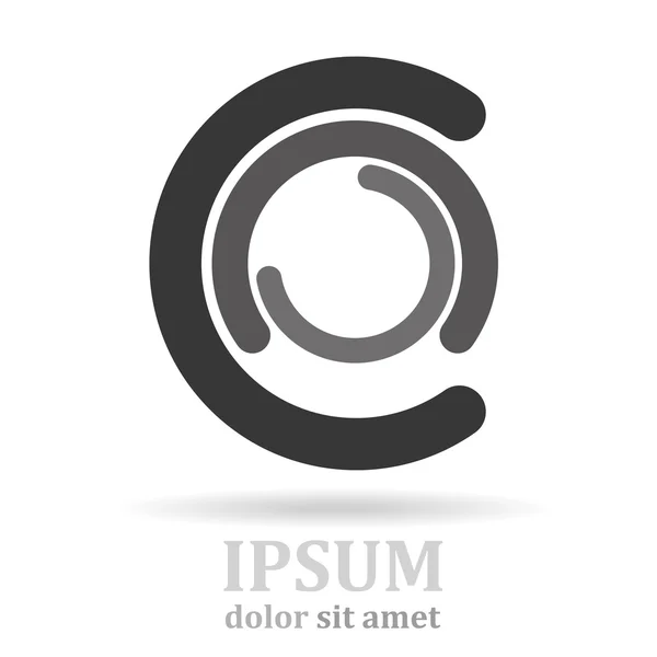 Iş logo — Stok Vektör