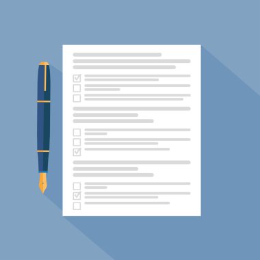 Test vektör simgesi.