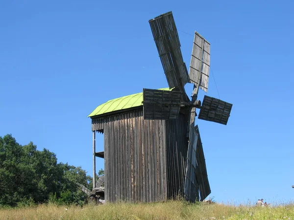 Musée Architecture Historique Plein Air Pirogovo Ukraine — Photo