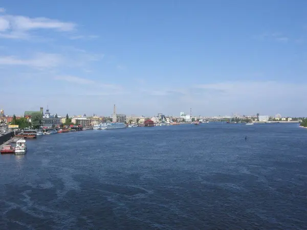 Dnieper River Kiev Ukraine — Stock Photo, Image