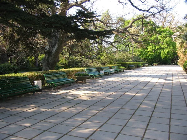 Lindas Paisagens Yalta Crimeia Ucrânia — Fotografia de Stock