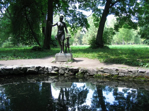 Landschappen Van Alexandrië Park Belaya Tserkov Oekraïne — Stockfoto