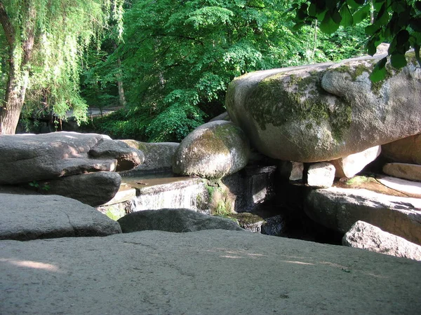 Lindas Paisagens Parque Sofievsky Uman Ucrânia — Fotografia de Stock