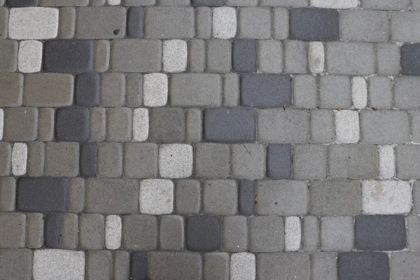 Texture Cobblestone Pavement — Stock Photo, Image