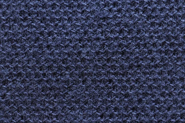 Texture Blue Cotton Fabric Close — Stock Photo, Image