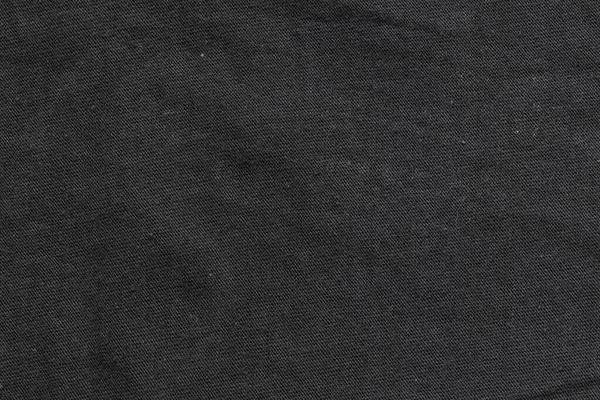 Textura Tela Negra Para Ropa — Foto de Stock