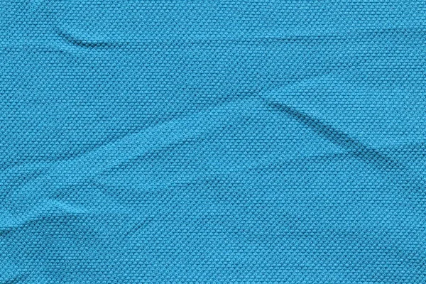 Textura Modré Tkaniny Pro Oblečení — Stock fotografie