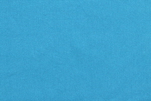 Текстура синей ткани для одежды.