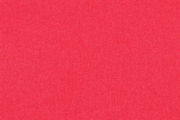 Textura Tecido Vermelho Para Roupas — Fotografia de Stock