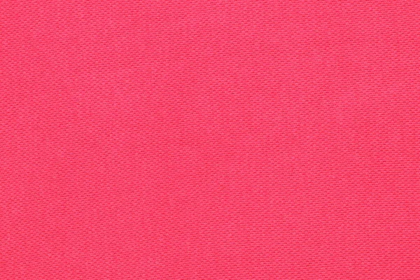 Textura Tecido Vermelho Para Roupas — Fotografia de Stock