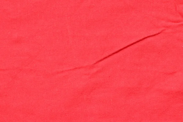 Textura Tecido Vermelho Para Roupas — Fotografia de Stock