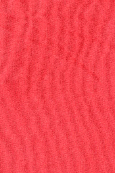 Textura Tecido Vermelho Para Roupas — Fotografia de Stock