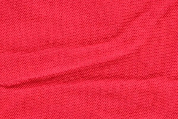 Tekstur Kain Merah Untuk Pakaian — Stok Foto