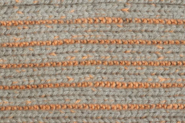 Texture Tissu Tricoté Beige — Photo