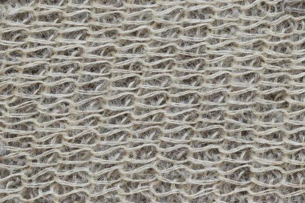 轻针织毛衣织物的质地 — 图库照片