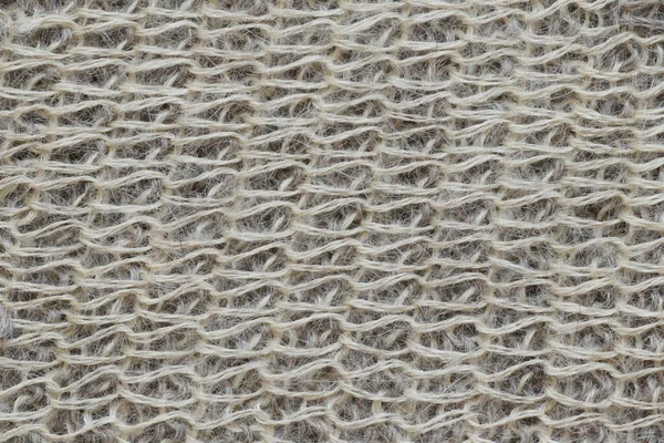 Texture Light Knitted Sweater Fabric — Stock Photo, Image