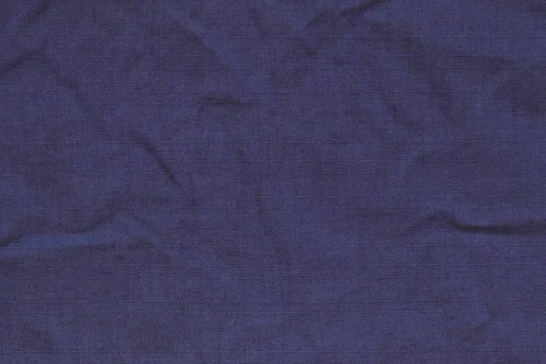 Textuur Van Donkerblauwe Stof Voor Kleding — Stockfoto