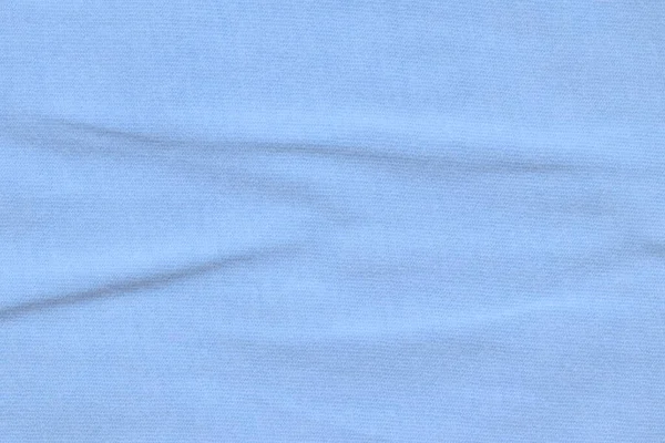 Textura Tecido Azul Para Roupas — Fotografia de Stock