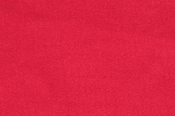 Textura Tecido Vermelho Para Roupas — Fotografia de Stock