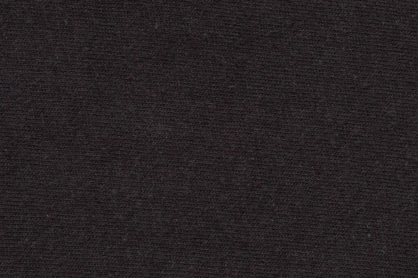 Czarny Materiał Tekstury Ubrania — Zdjęcie stockowe