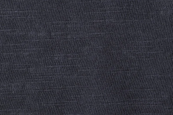 Textura Tecido Preto Para Roupas — Fotografia de Stock