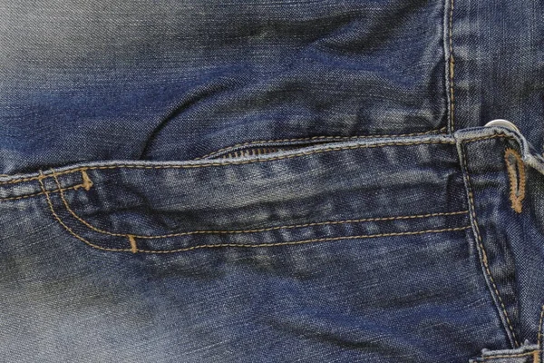 Niebieska Tekstura Tkaniny Ubrania — Zdjęcie stockowe