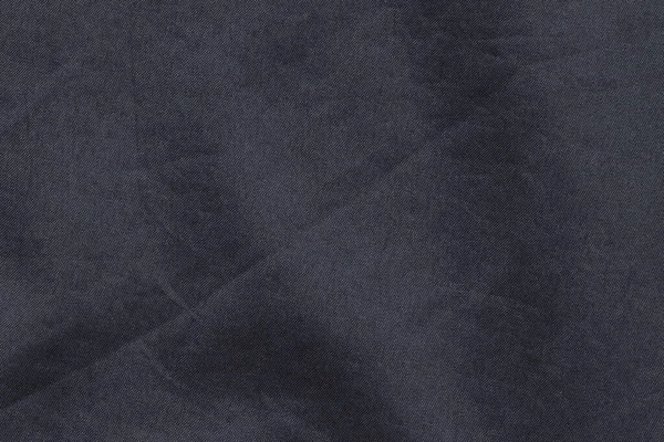Textura Tela Negra Para Ropa — Foto de Stock