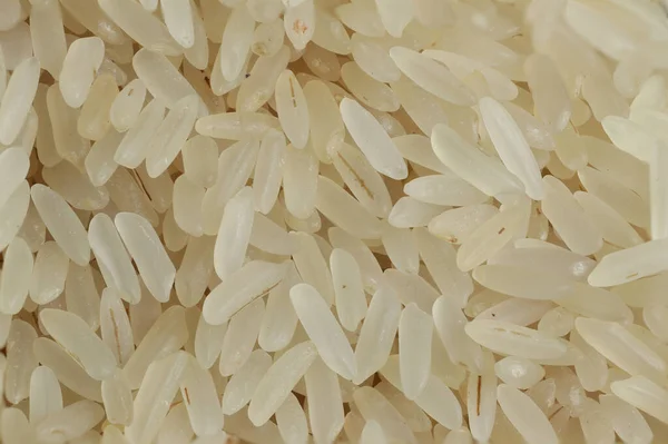 Arroz Oblongo Sano Sabroso Pulido Primer Grado — Foto de Stock