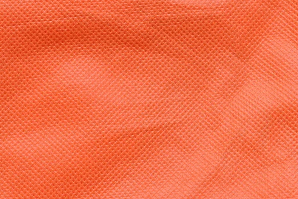 Textuur Van Oranje Weefsel Van Een Rugzak Vorm Van Een — Stockfoto