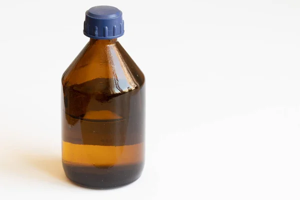 Medizinische Medizin Medizinische Flaschen Mit Wasserstoffperoxid — Stockfoto