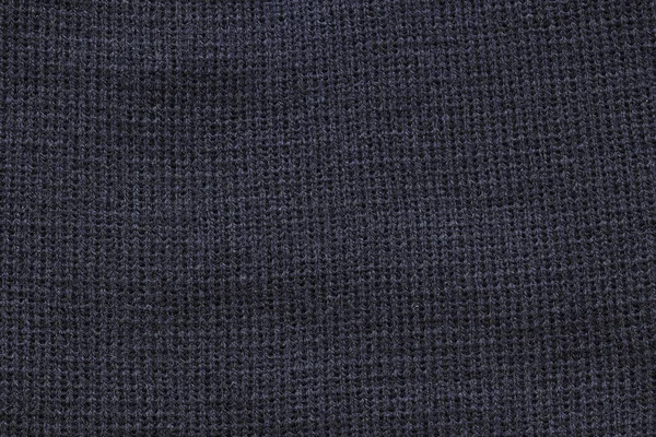 Kış Şapkasının Mavi Kumaşı Kumaş Dokusu — Stok fotoğraf