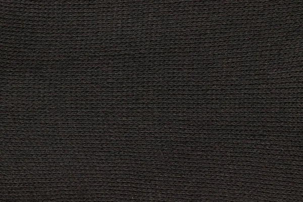 Zwarte Textuur Van Stof Voor Sokken Weefseltextuur — Stockfoto