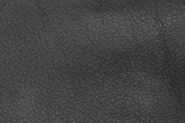 Siyah Deri Kumaş Ceketin Bir Parçası Deri Ceket Dokusu — Stok fotoğraf