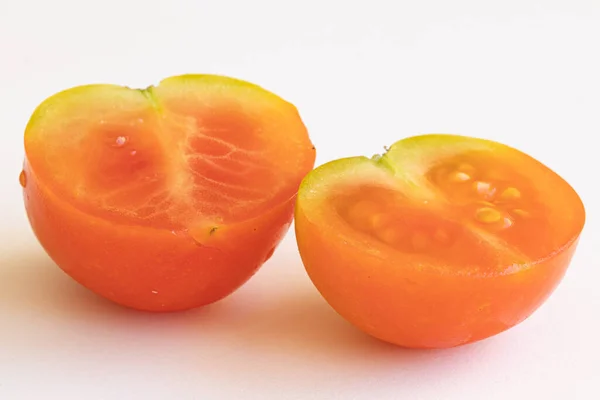 Rajčata Lehkém Pozadí Výborné Výživné Dietní Rajčatové Ovoce — Stock fotografie