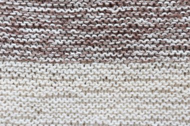 Örgü süveter dokusu arka plan, yakın plan