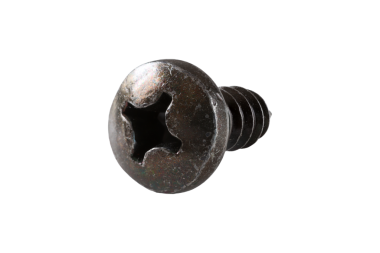 Hafif arkaplanda üç vida.