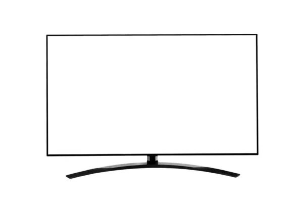 modern dijital bilgisayar monitörü beyazda izole edildi.